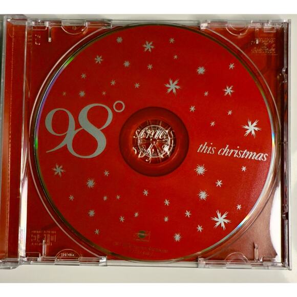 98 Degrees – This Christmas CD 1999 Pop Holiday Album Boy Band Hits - Picture 5 of 6